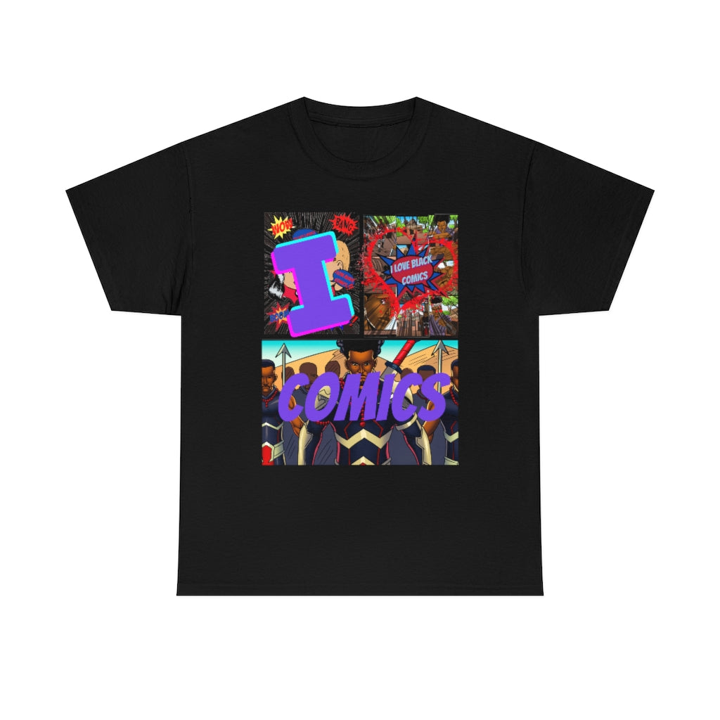 i love comics Heavy Cotton Tee