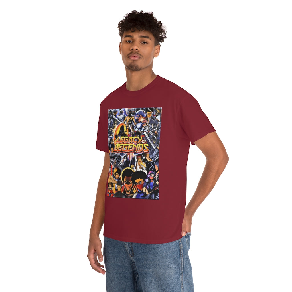 legacy of legends ninjas Heavy Cotton Tee