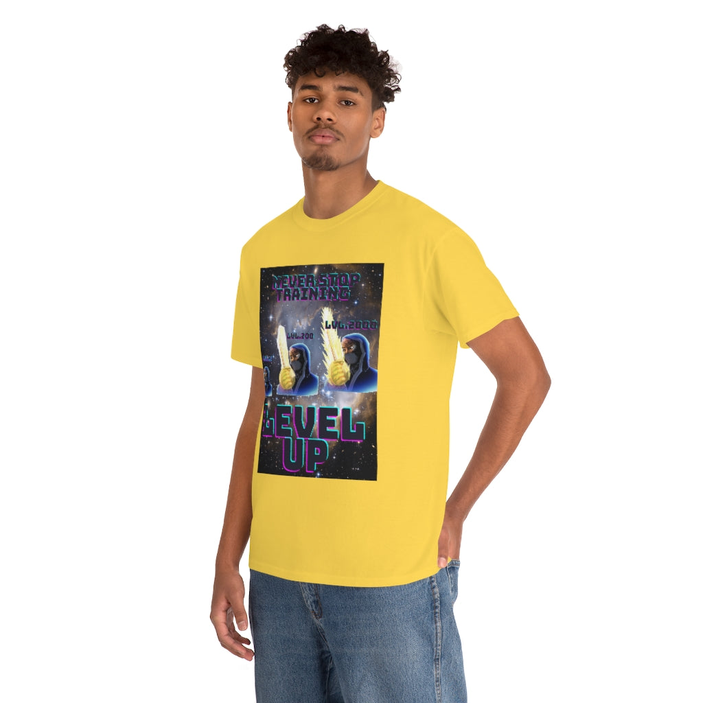 Kid fist level up Heavy Cotton Tee