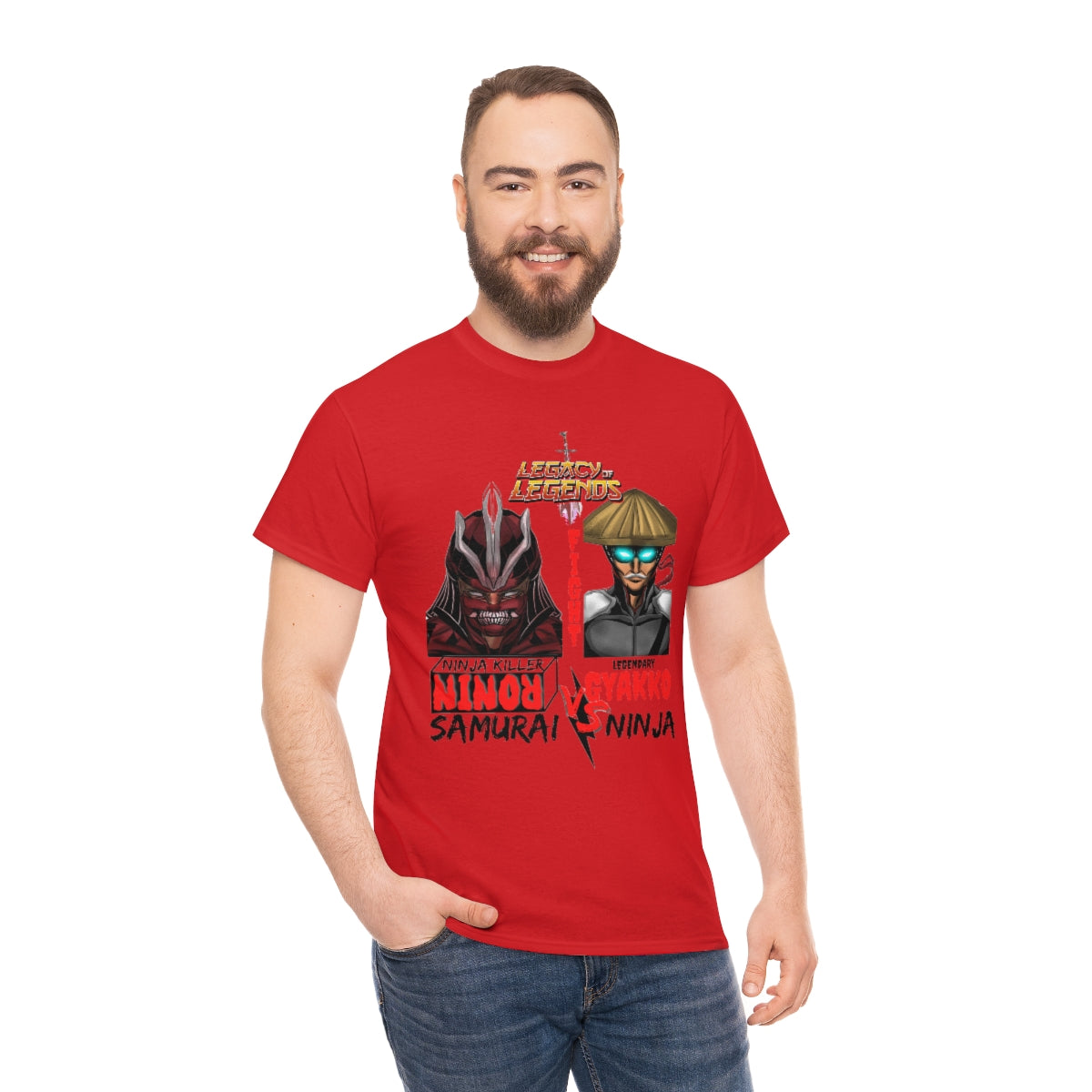 legacy of legends Heavy Cotton Tee