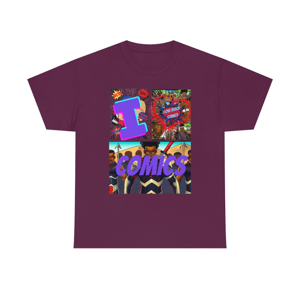 i love comics Heavy Cotton Tee