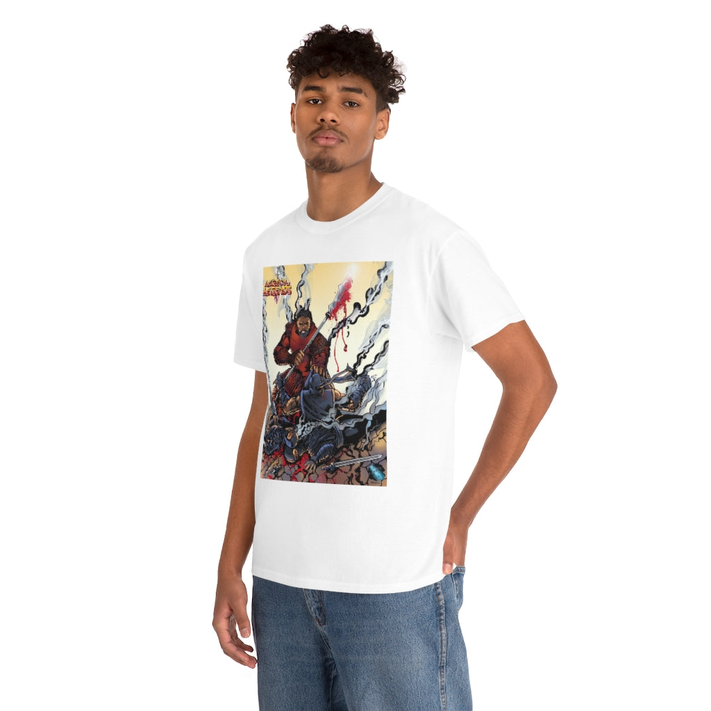 SAMURAI VS NINJA Cotton Tee