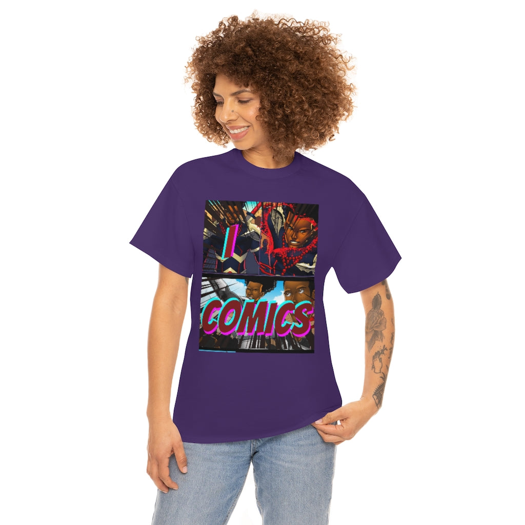 i love comics Heavy Cotton Tee