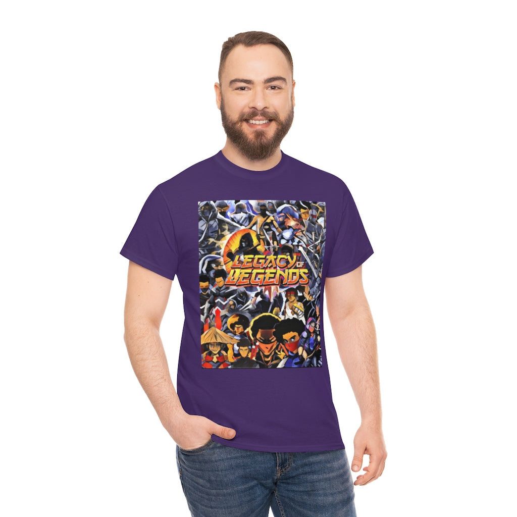 legacy of legends ninjas Heavy Cotton Tee