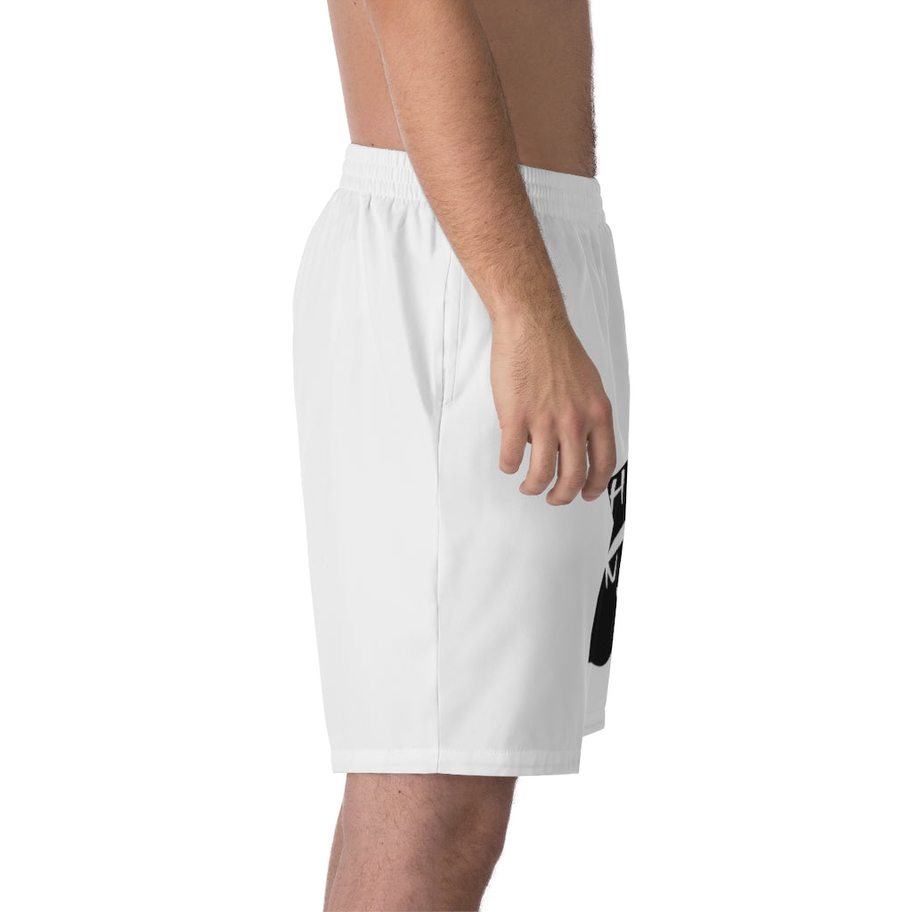 Men's Elastic Beach Shorts (AOP)