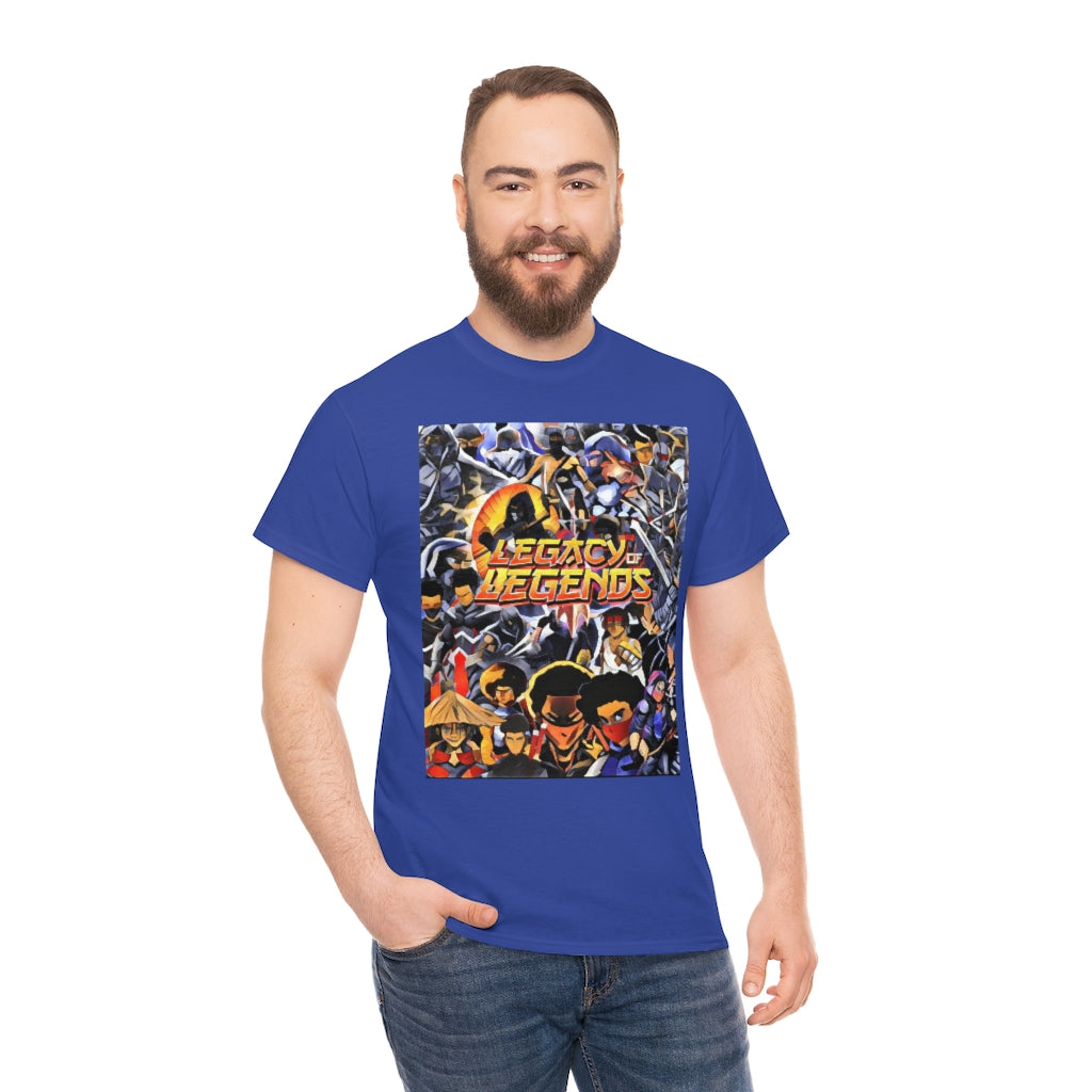 legacy of legends ninjas Heavy Cotton Tee