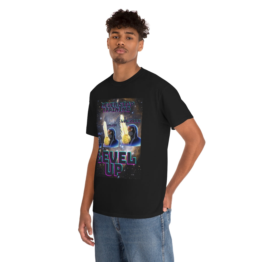 Kid fist level up Heavy Cotton Tee
