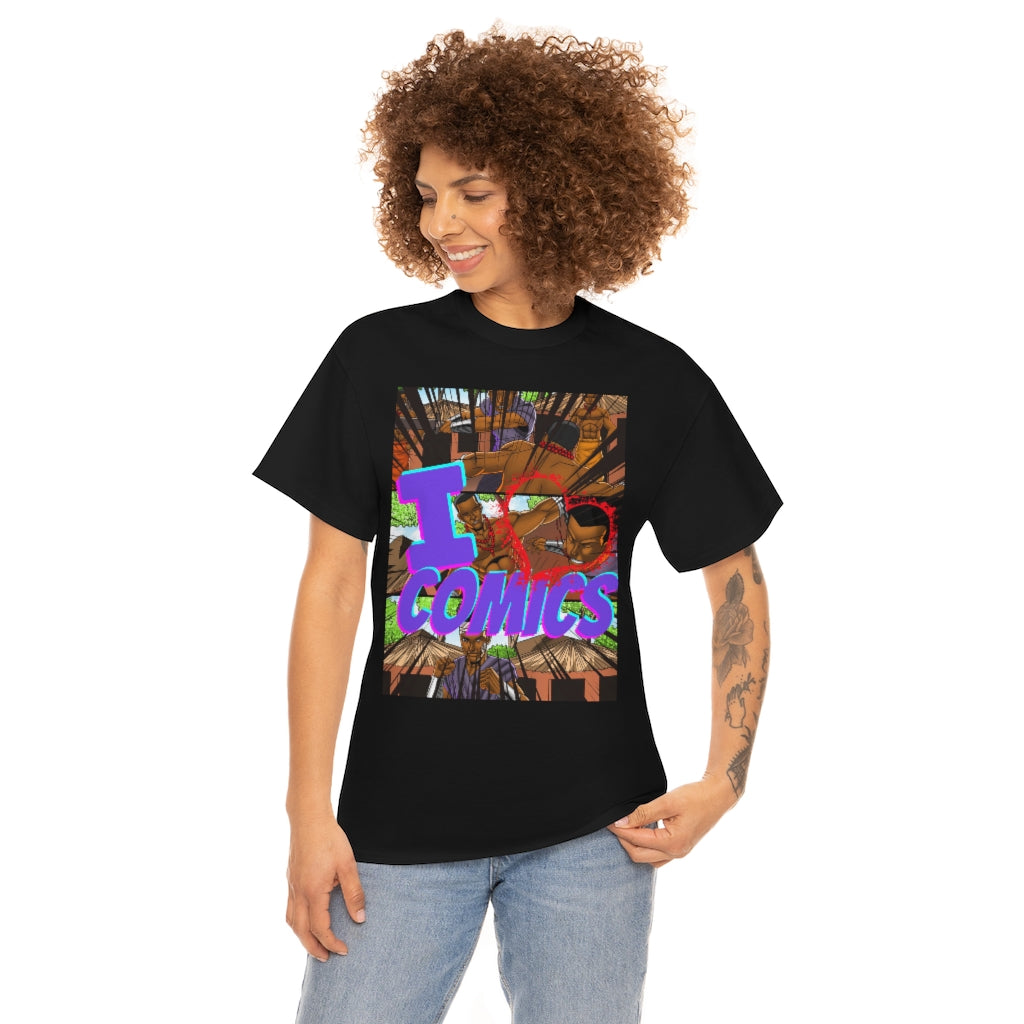 I love comics Heavy Cotton Tee