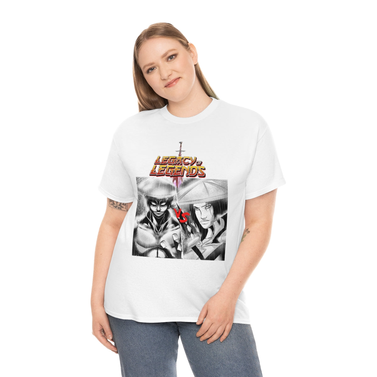 legacy of legends Heavy Cotton Tee