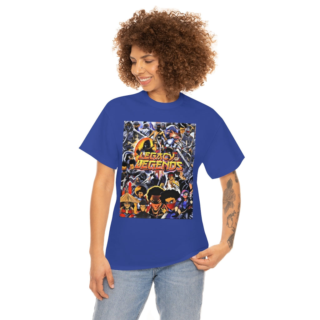 legacy of legends ninjas Heavy Cotton Tee