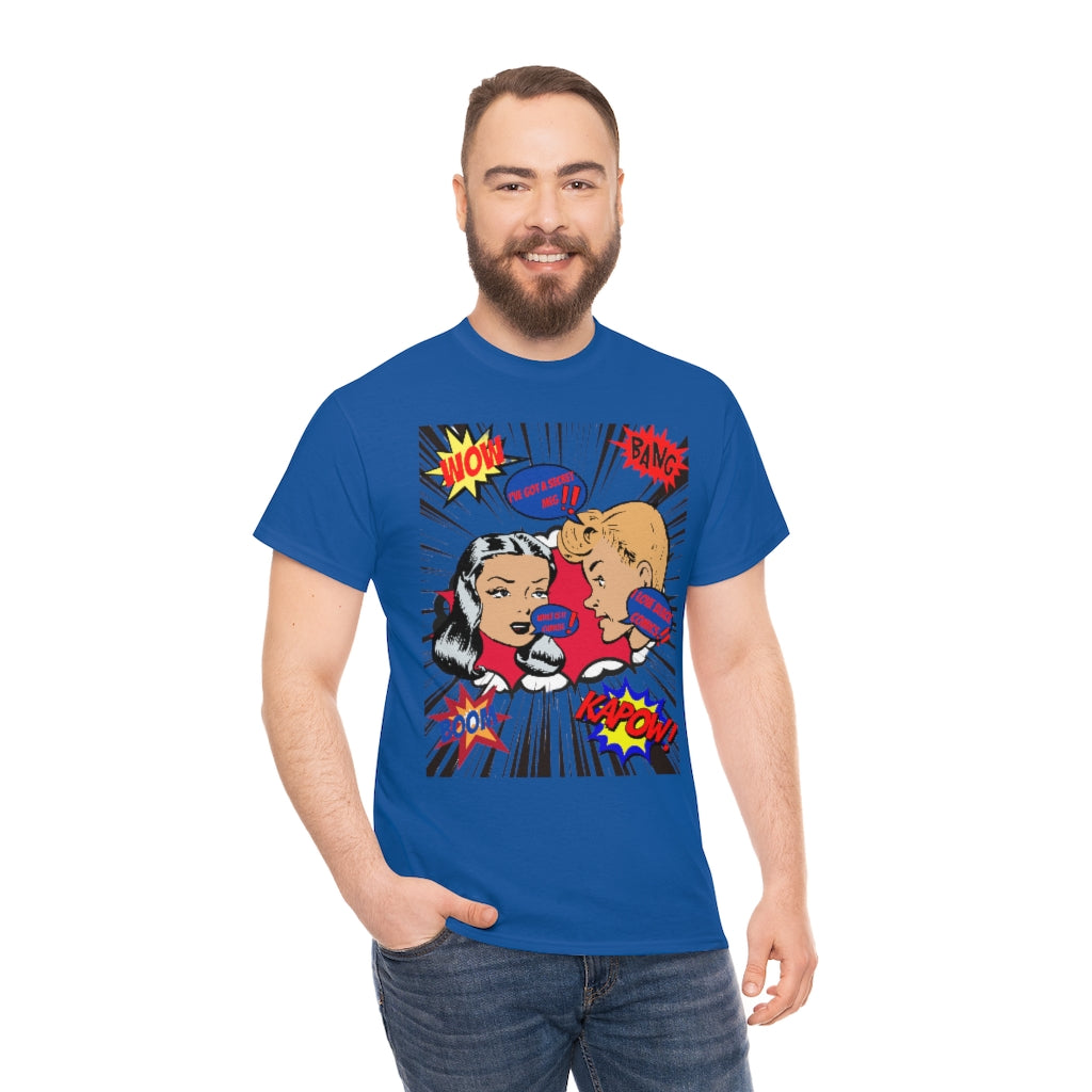 I love comics Heavy Cotton Tee