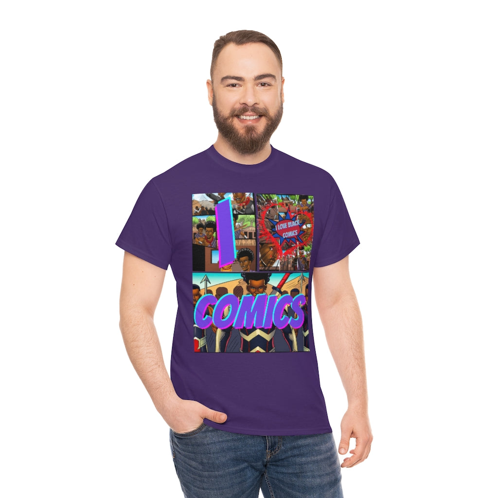 i love comics Heavy Cotton Tee