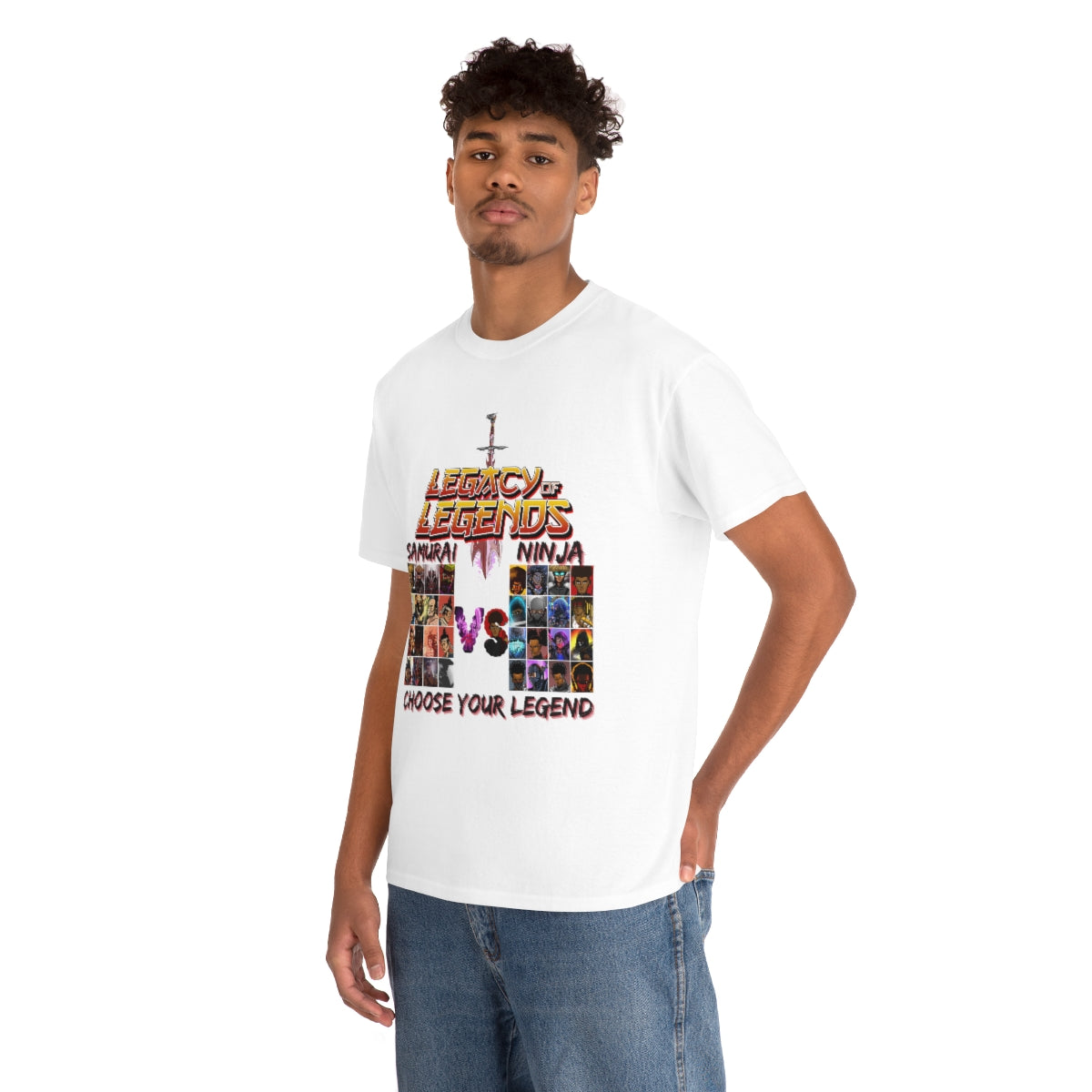 legacy of legends Heavy Cotton Tee