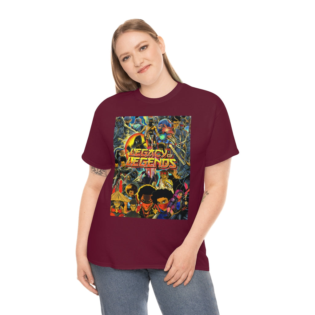 legacy of legends Heavy Cotton Tee