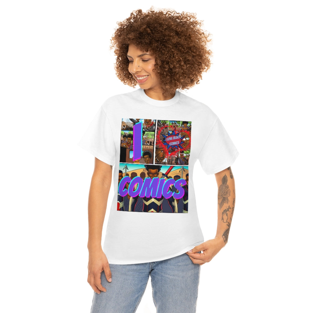 i love comics Heavy Cotton Tee
