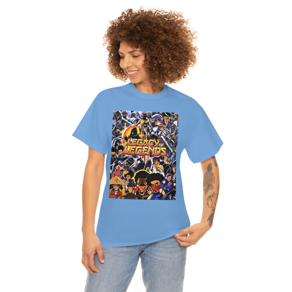 legacy of legends ninjas Heavy Cotton Tee