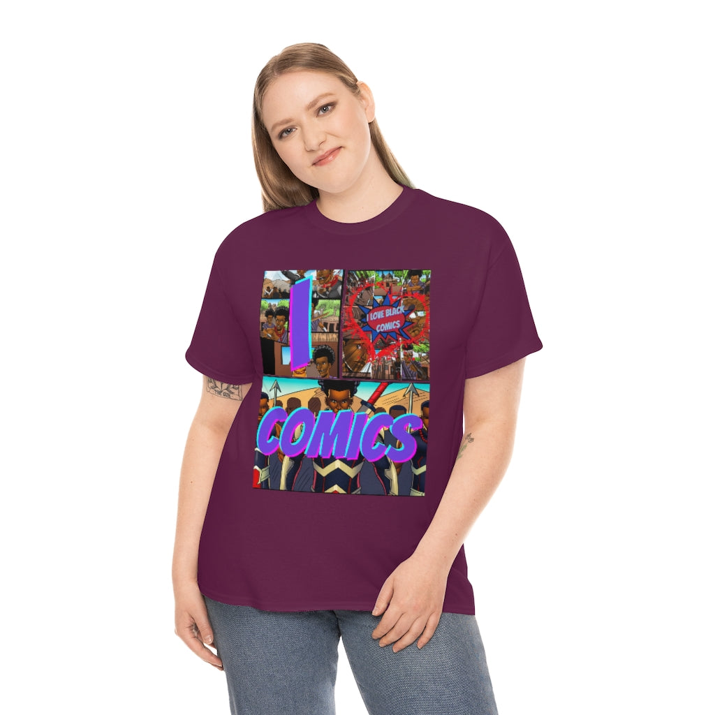 i love comics Heavy Cotton Tee
