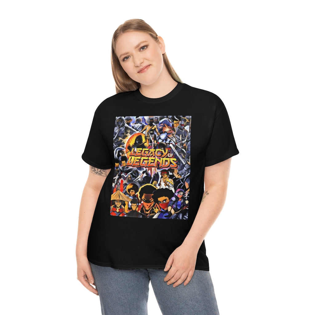 legacy of legends ninjas Heavy Cotton Tee