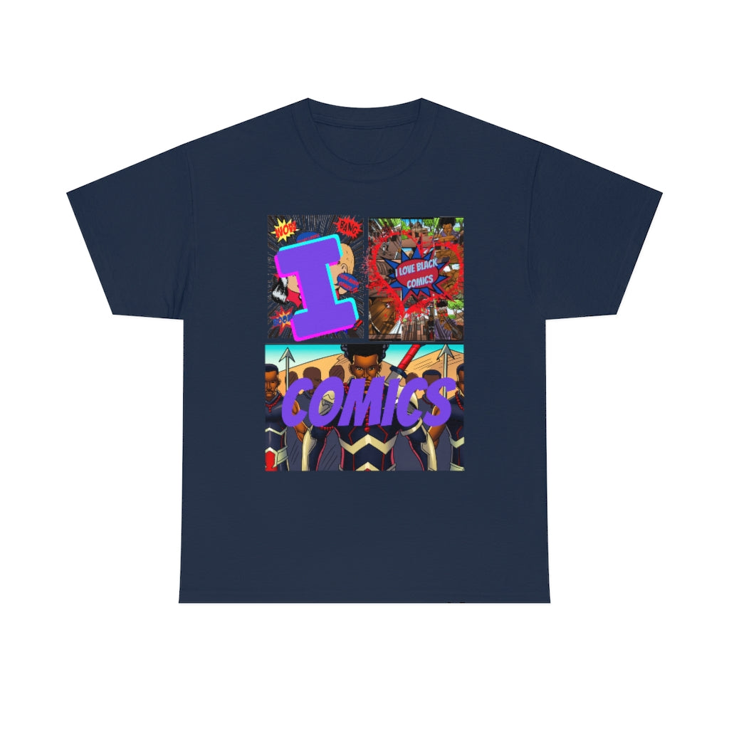 i love comics Heavy Cotton Tee