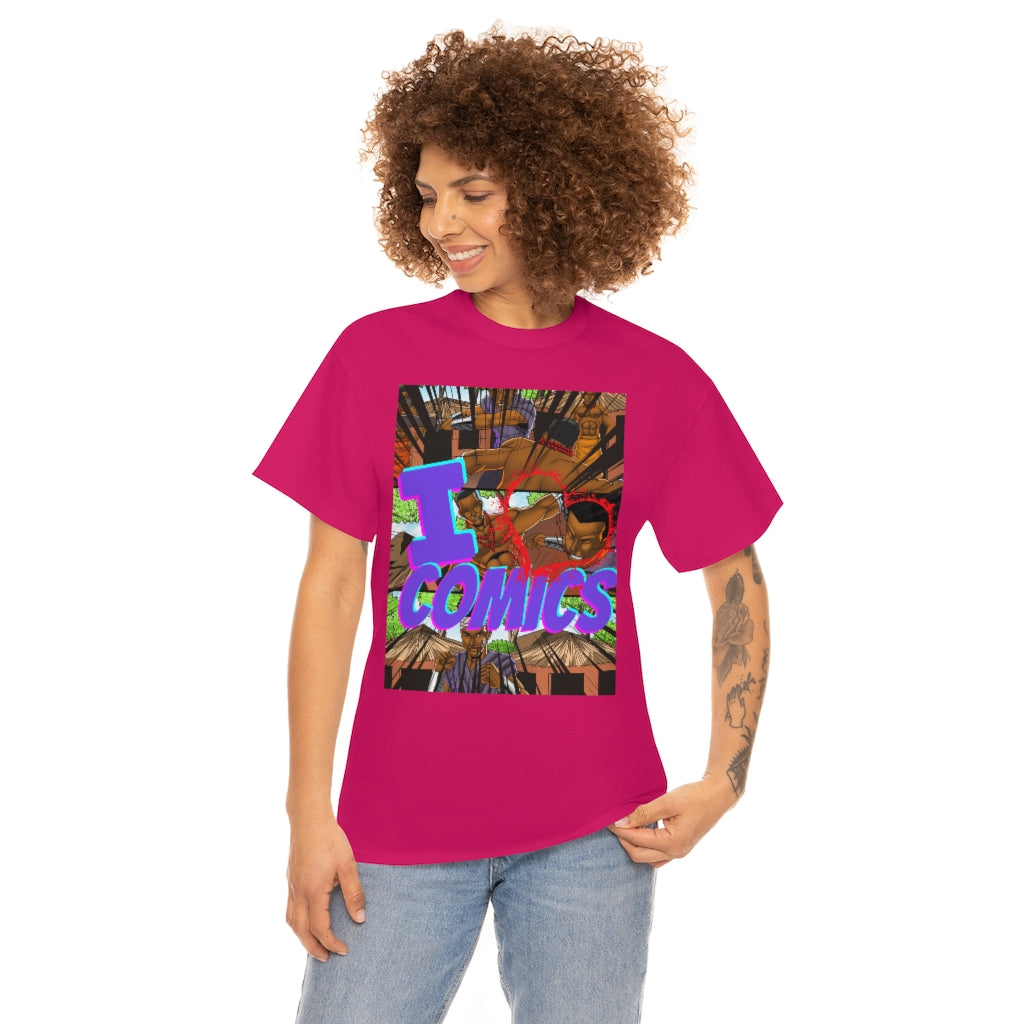 I love comics Heavy Cotton Tee
