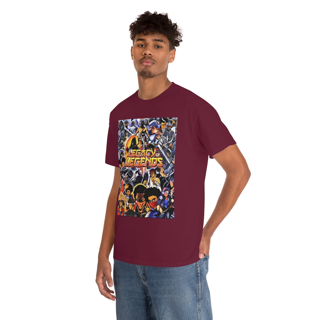 legacy of legends ninjas Heavy Cotton Tee
