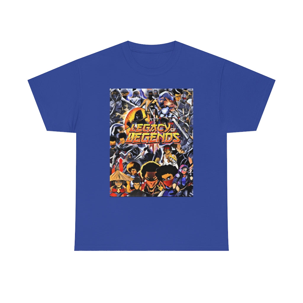 legacy of legends ninjas Heavy Cotton Tee