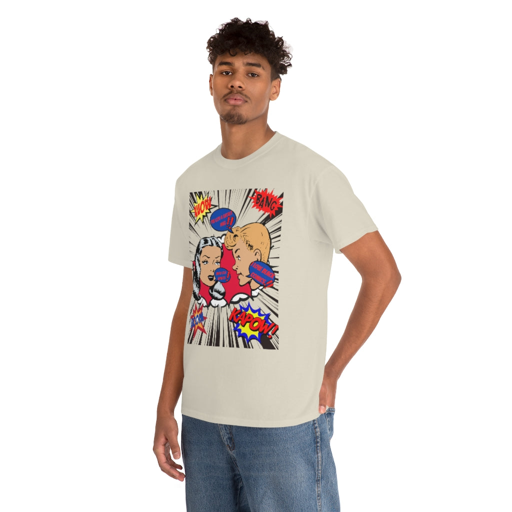I love comics Heavy Cotton Tee