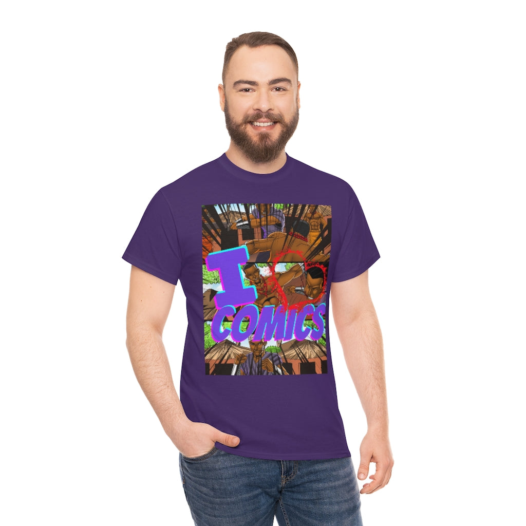 I love comics Heavy Cotton Tee