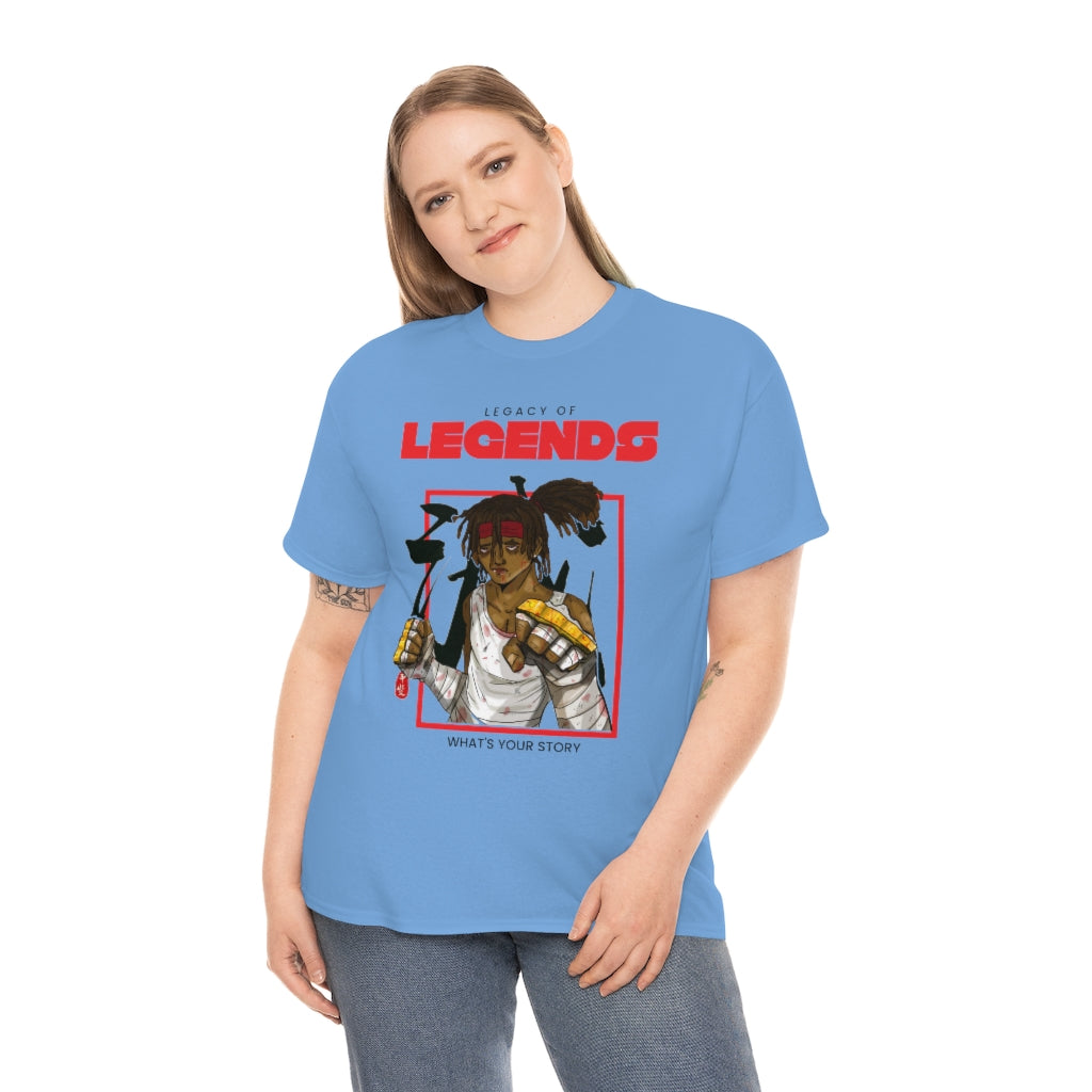 legacy of legends Heavy Cotton Tee