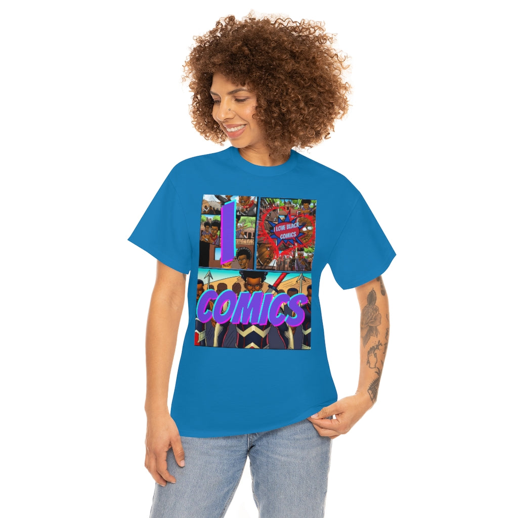 i love comics Heavy Cotton Tee
