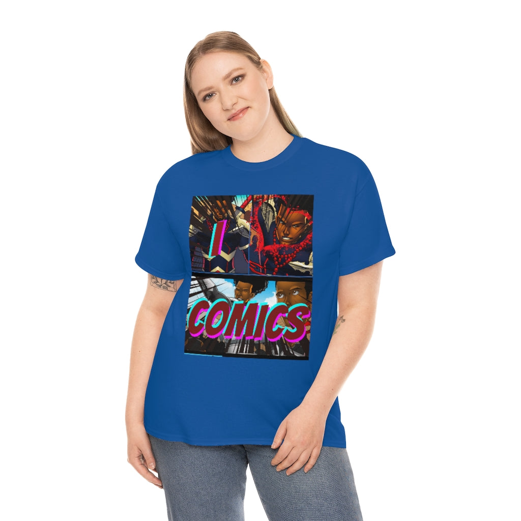i love comics Heavy Cotton Tee