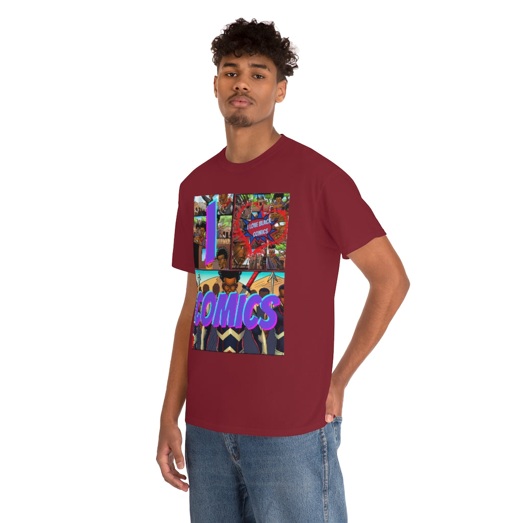 i love comics Heavy Cotton Tee