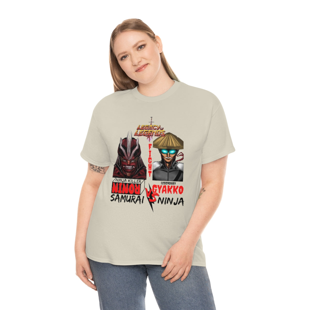legacy of legends Heavy Cotton Tee