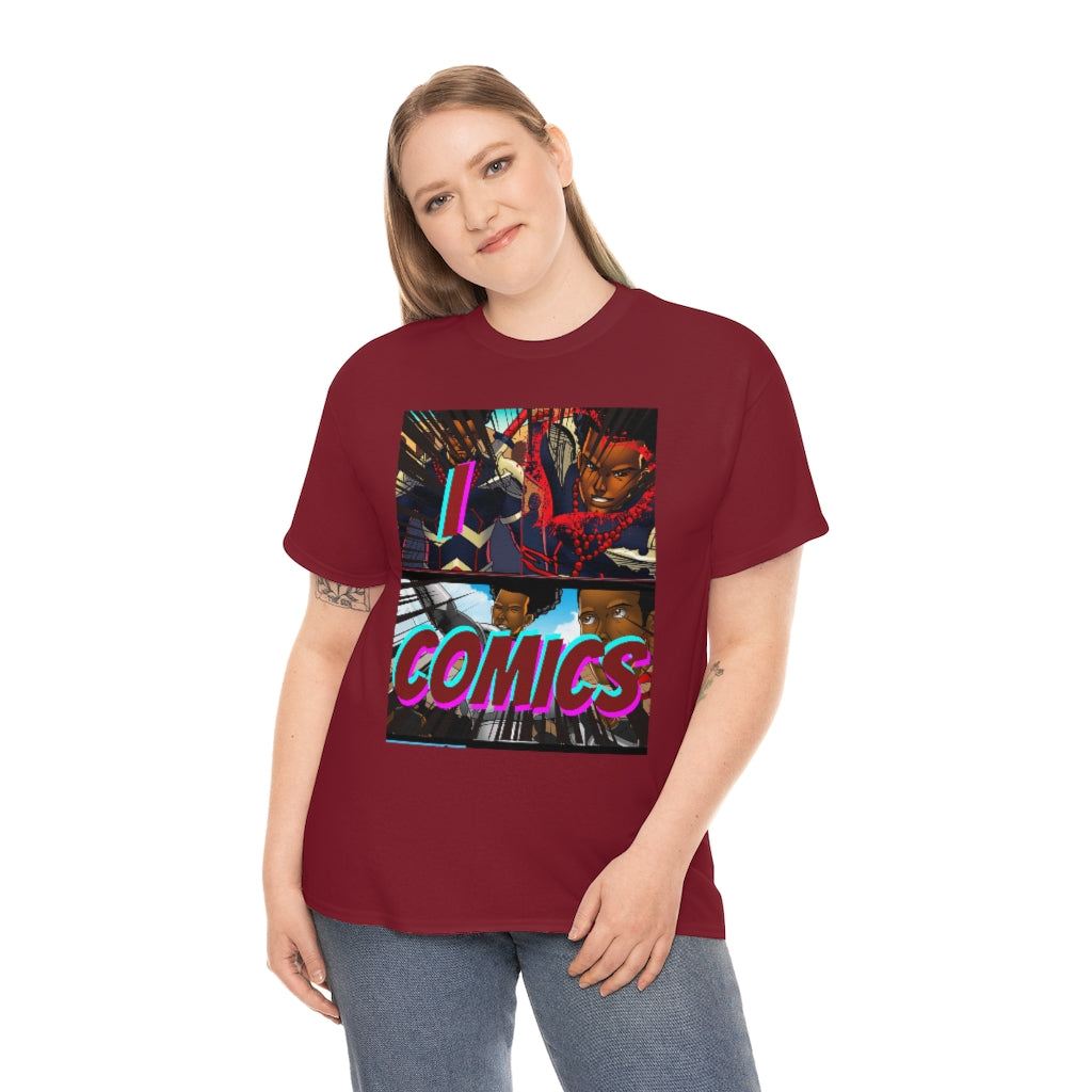 i love comics Heavy Cotton Tee