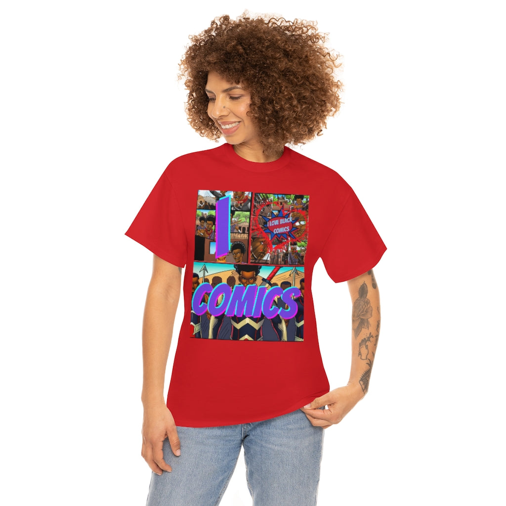 i love comics Heavy Cotton Tee
