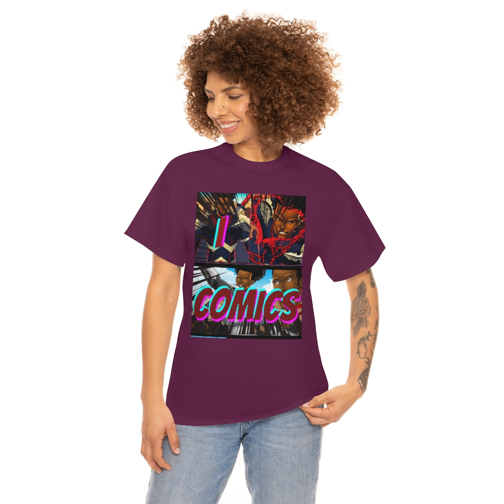 i love comics Heavy Cotton Tee