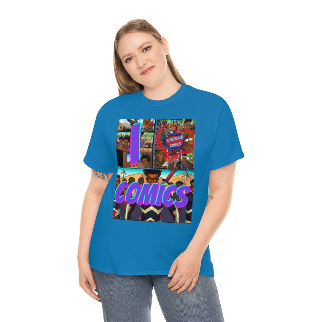 i love comics Heavy Cotton Tee