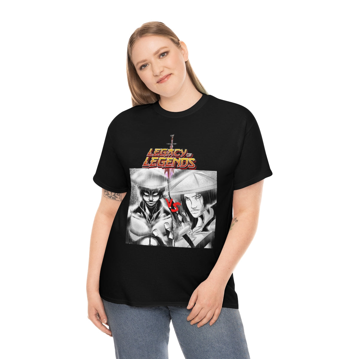 legacy of legends Heavy Cotton Tee