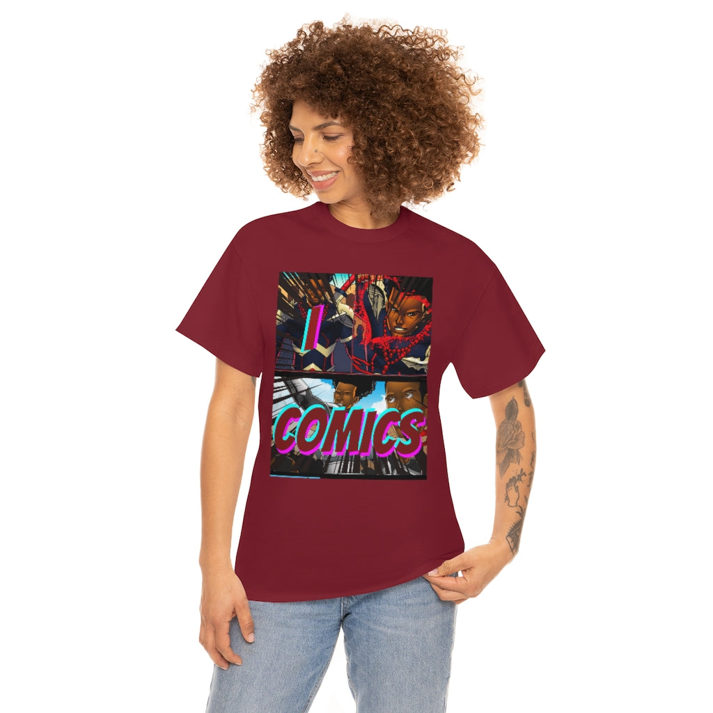 i love comics Heavy Cotton Tee