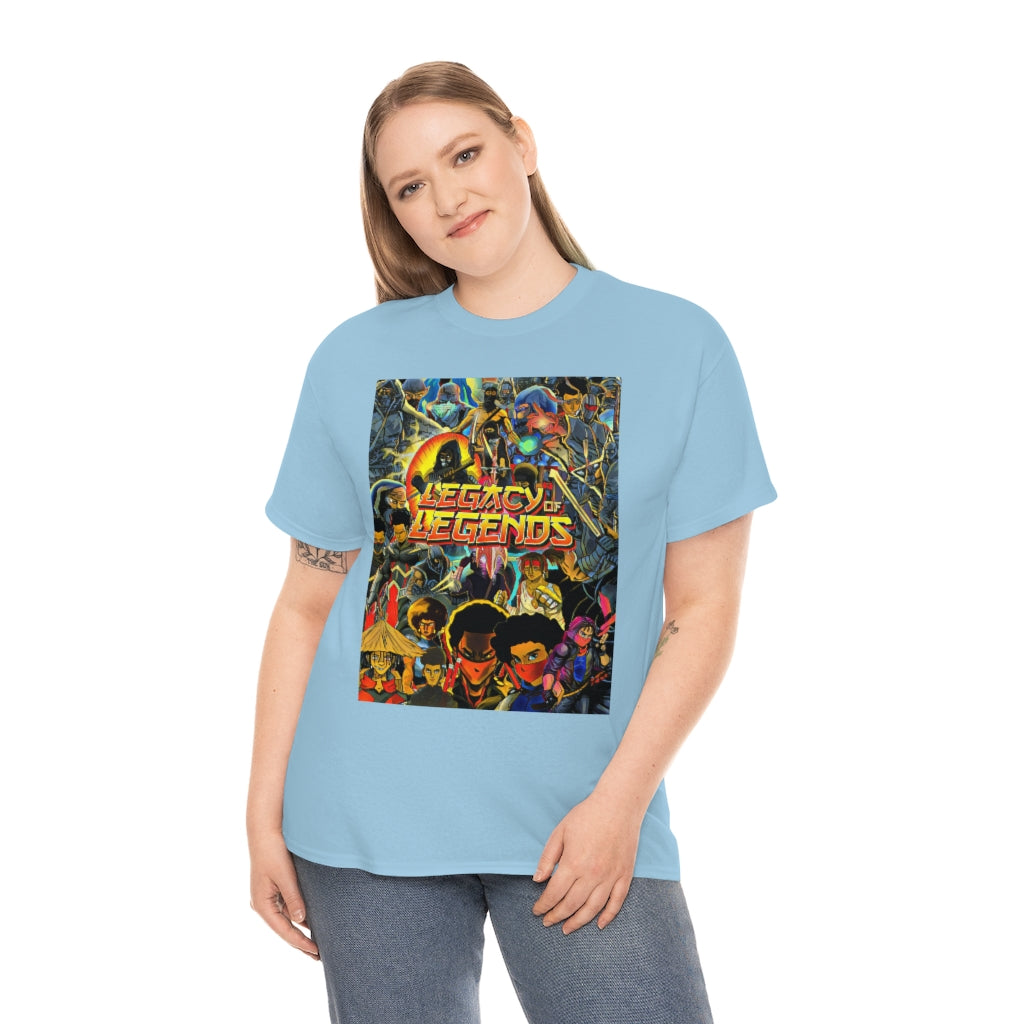 legacy of legends Heavy Cotton Tee