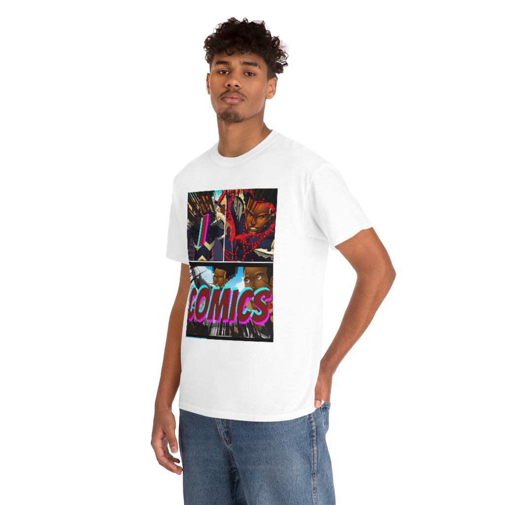 i love comics Heavy Cotton Tee