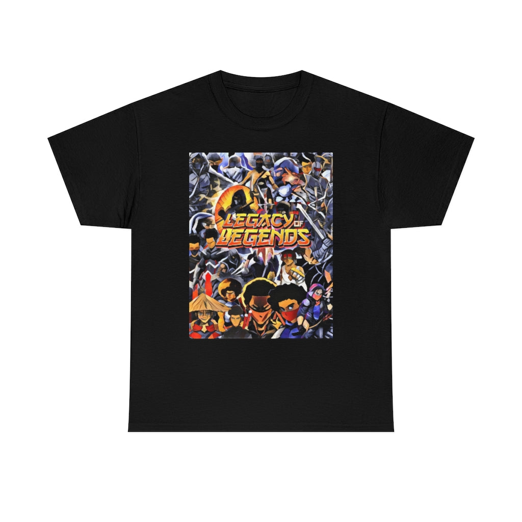 legacy of legends ninjas Heavy Cotton Tee