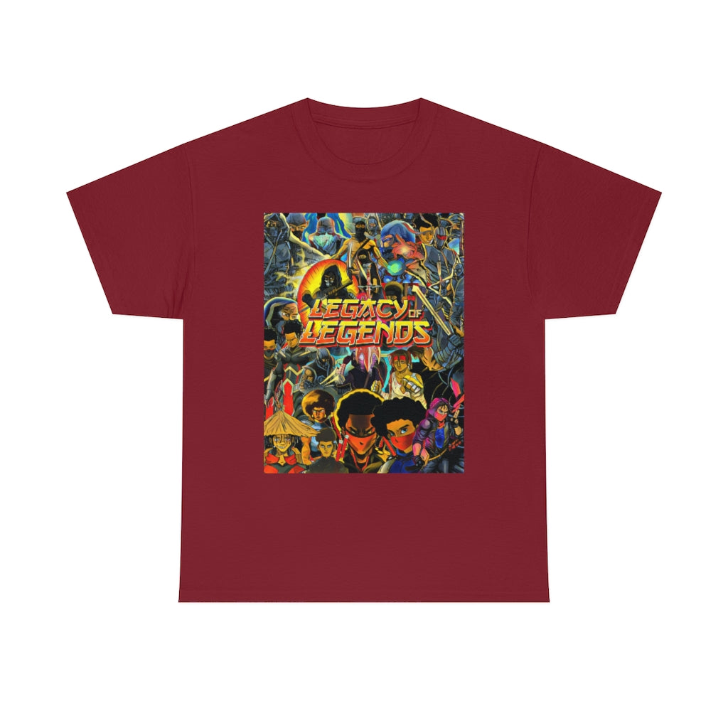 legacy of legends Heavy Cotton Tee