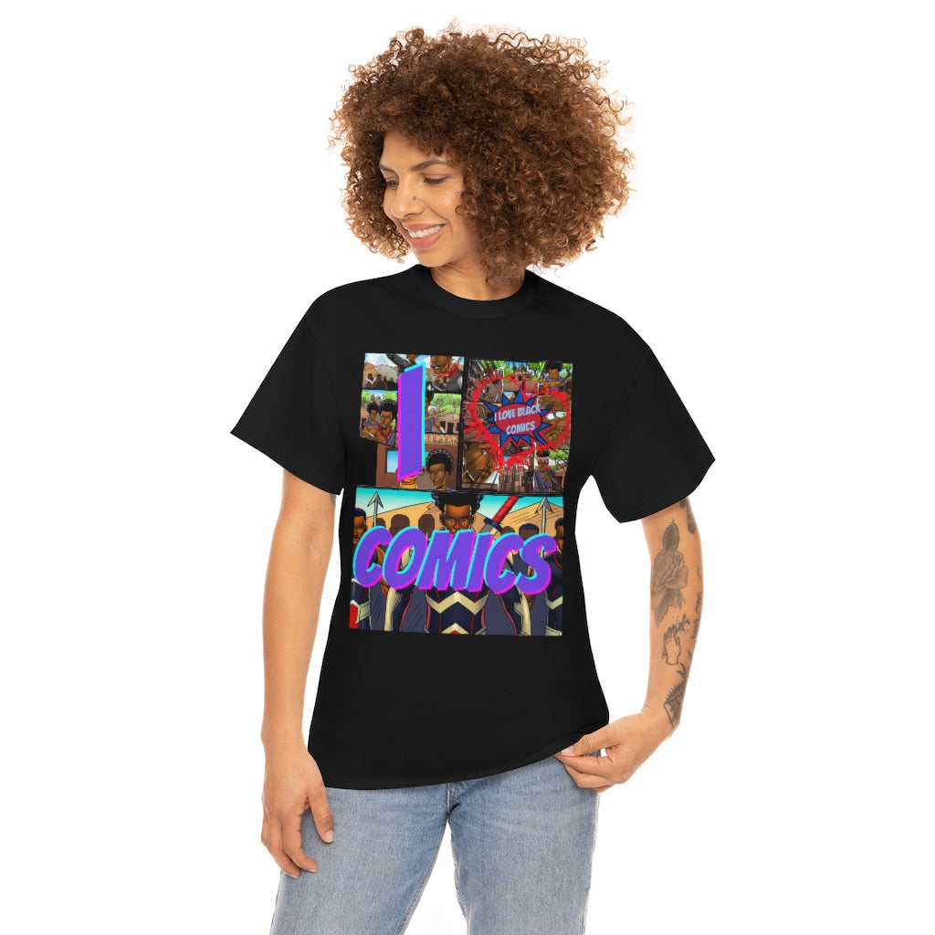 i love comics Heavy Cotton Tee