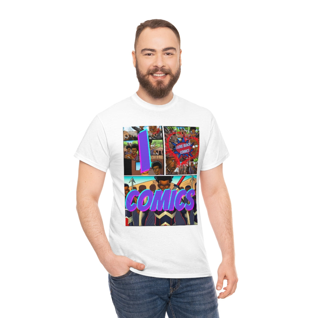i love comics Heavy Cotton Tee