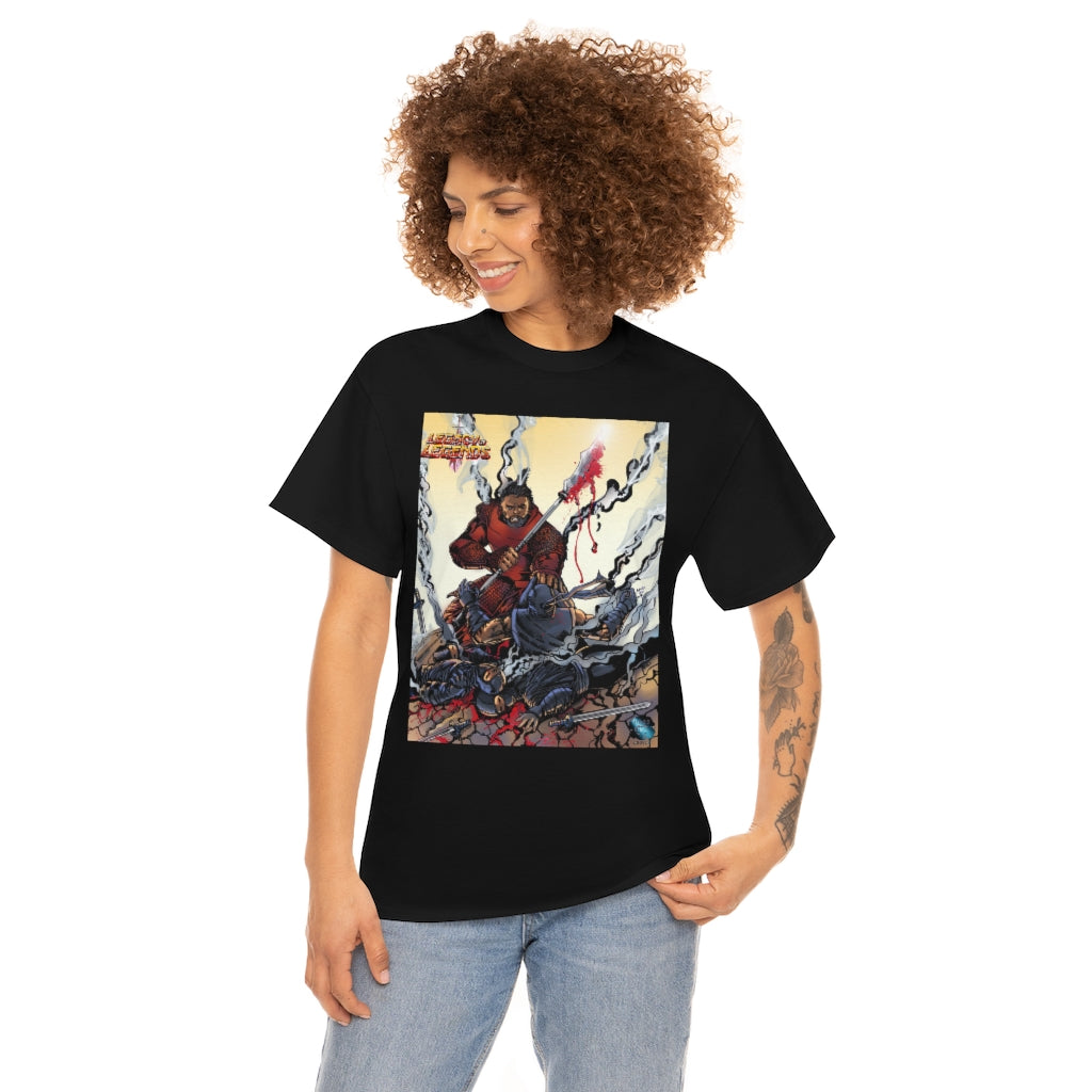 SAMURAI VS NINJA Cotton Tee