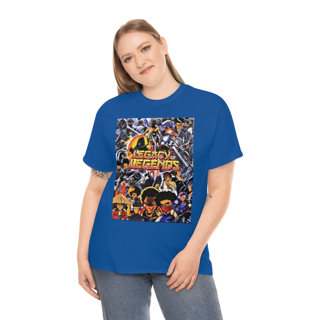 legacy of legends ninjas Heavy Cotton Tee
