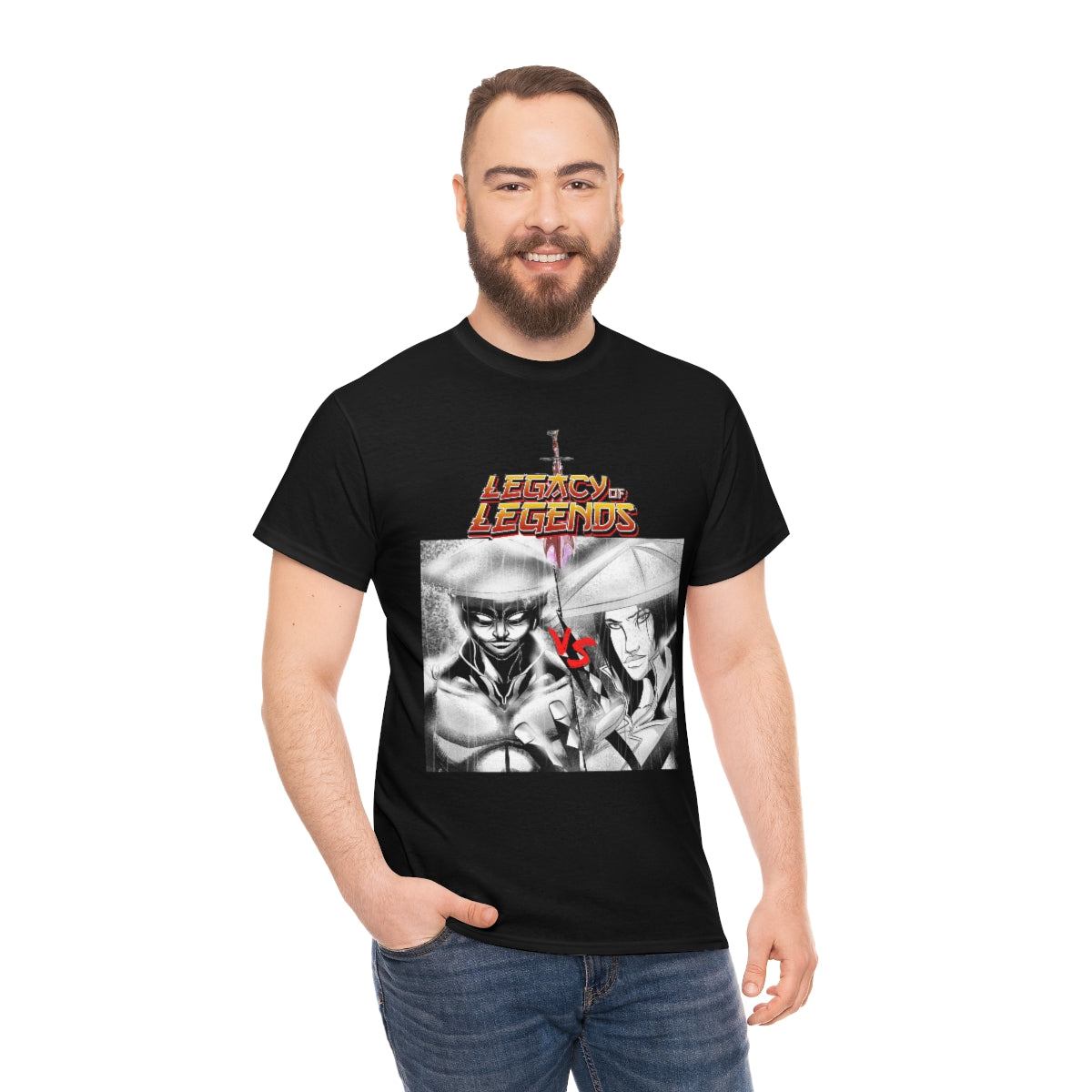 legacy of legends Heavy Cotton Tee