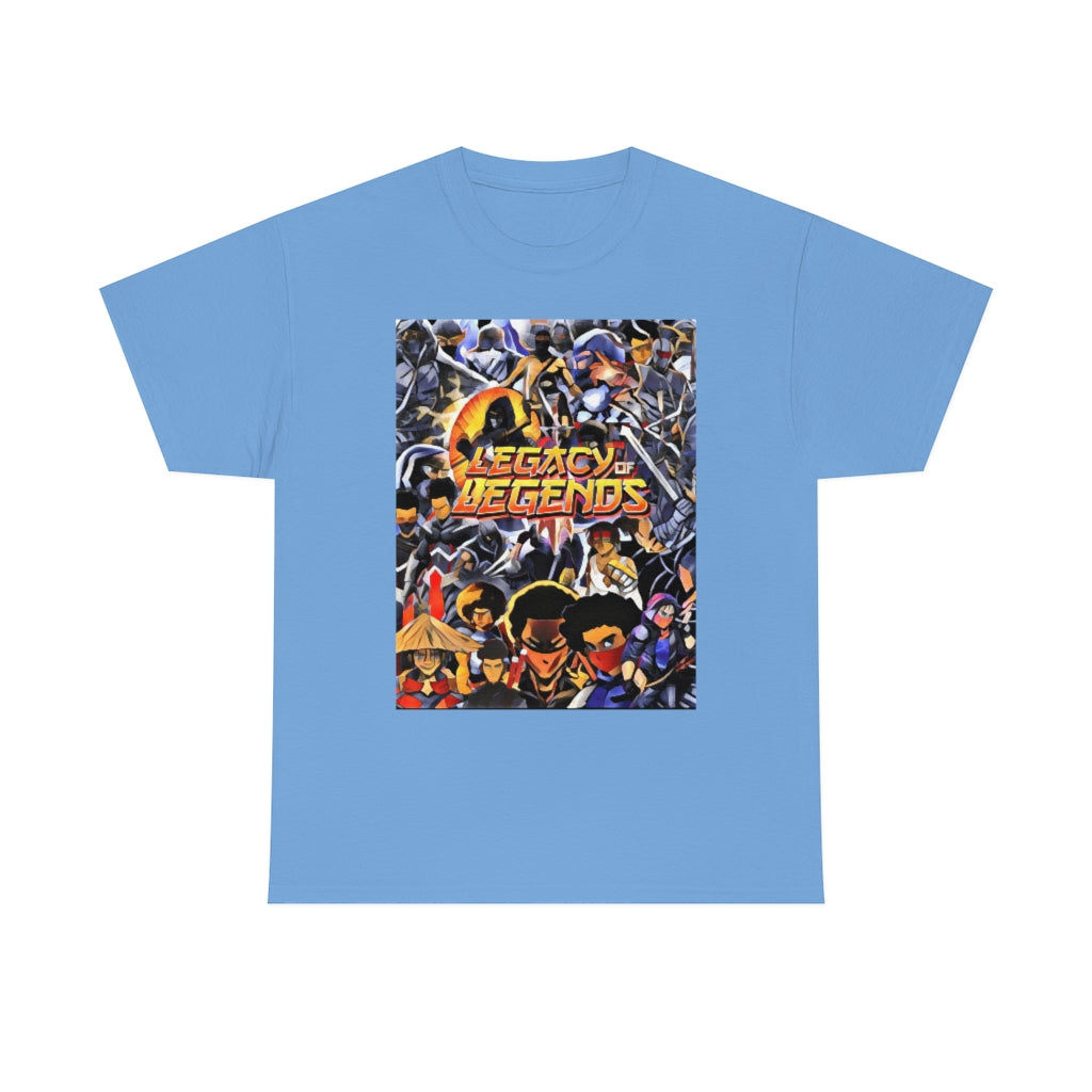 legacy of legends ninjas Heavy Cotton Tee