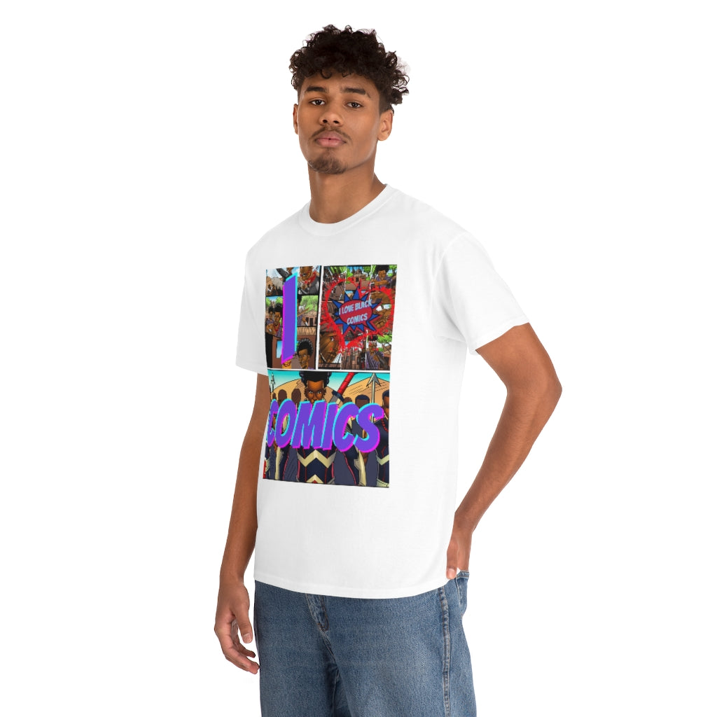 i love comics Heavy Cotton Tee
